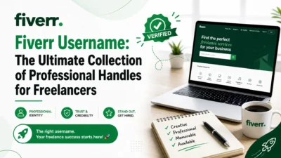 Fiverr Username: The Ultimate Collection of Professional Handles for Freelancers 🚀