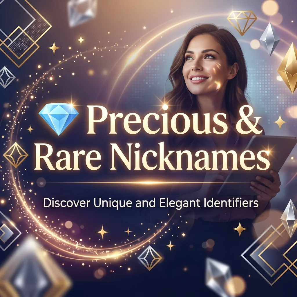 Precious and rare gamer nicknames with elegant, unique, luxurious, and memorable ideas for gaming profiles in 2026