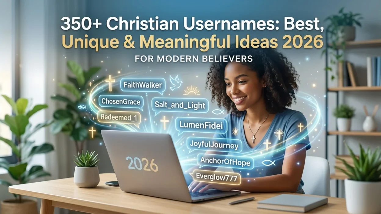 350+ Christian usernames with best, unique, meaningful, and faith-inspired ideas for social media and online profiles in 2026