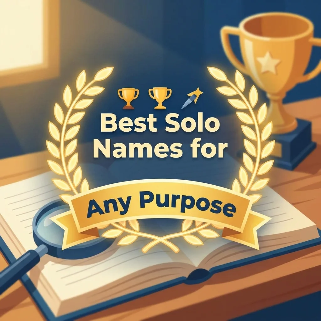 Best solo names for gaming, social profiles, usernames, and personal use