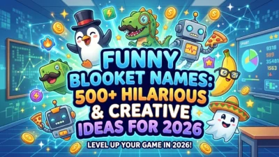 500+ funny Blooket names for 2026 with hilarious, creative, clever, goofy, and classroom-friendly ideas for players