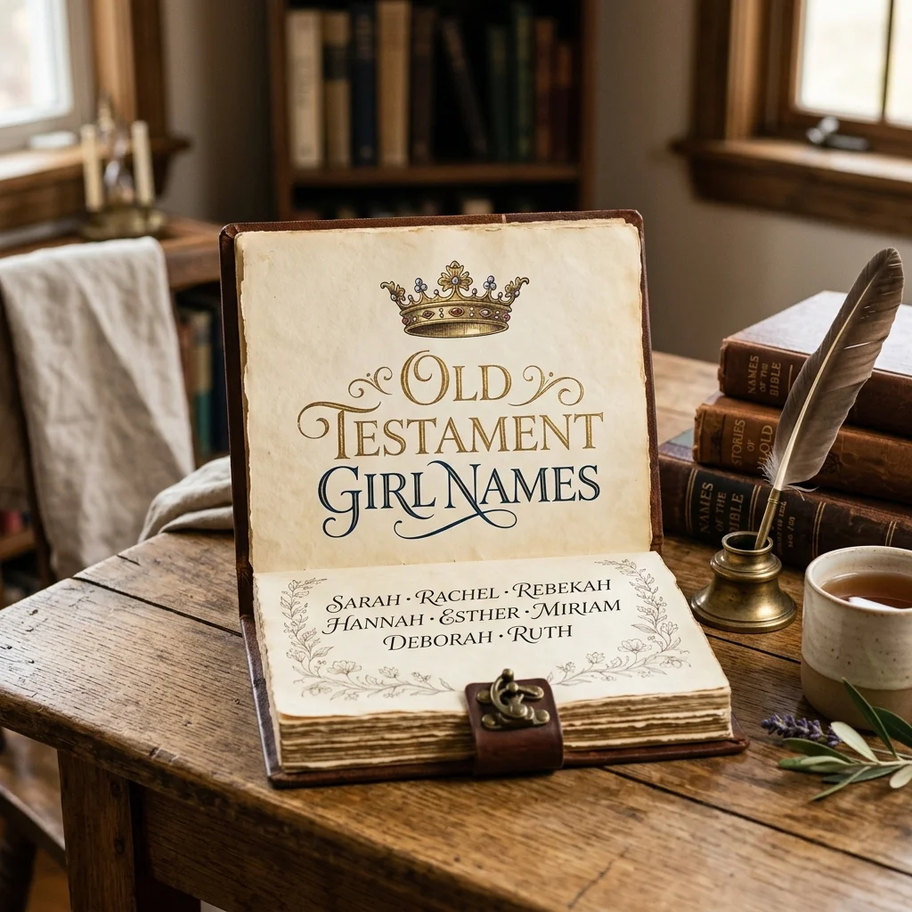 Old Testament girl names with beautiful, biblical, meaningful, traditional, and faith-inspired ideas for baby girls
