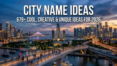 679+ city name ideas for 2026 with cool, creative, unique, fictional, modern, fantasy, and memorable names