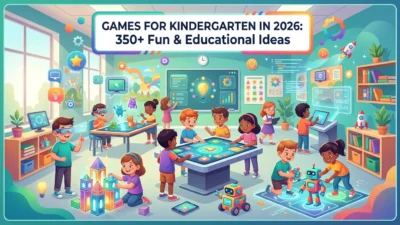 350+ games for kindergarten in 2026 with fun, educational, indoor, outdoor, classroom, and learning activities for young children