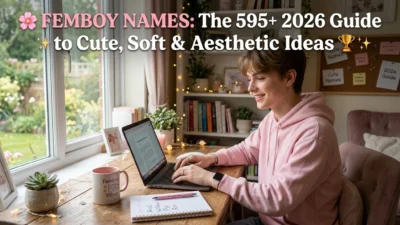 595+ femboy names for 2026 with cute, soft, aesthetic, stylish, unique, and feminine-inspired ideas