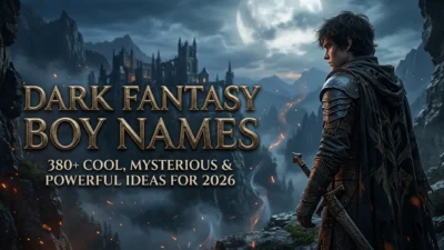 Dark fantasy boy names with 380+ cool, mysterious and powerful ideas for 2026